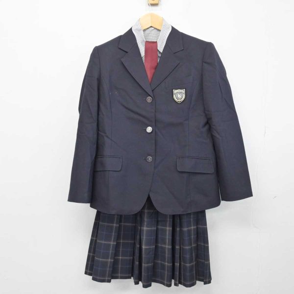 Get your sporting goods of 【中古】神奈川県 横浜清風高等学校 女子制服 4点 (ブレザー・シャツ・スカート)  sf046784 Discount